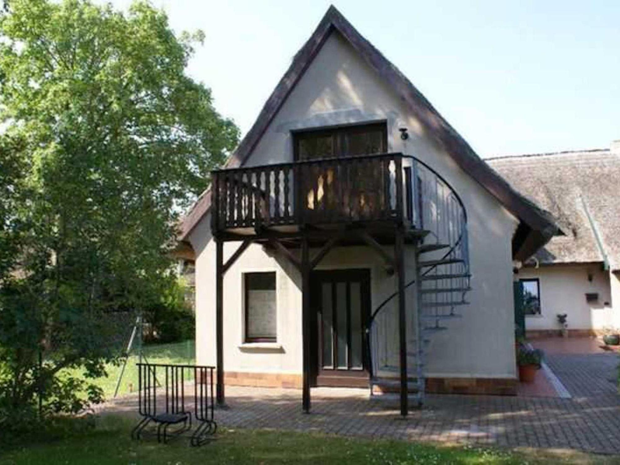Reetdachhaus "Landhaus Ulrich" Lubkow Exterior foto